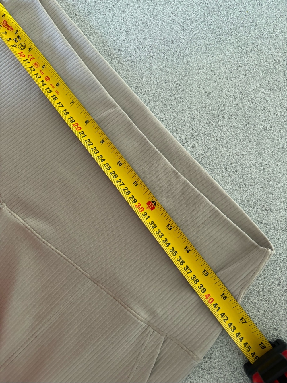 Offline Aerie Real Me Xtra Ribbed Foldover Flare Yoga Pants XL Cozy Loungewear - Picture 9 of 11